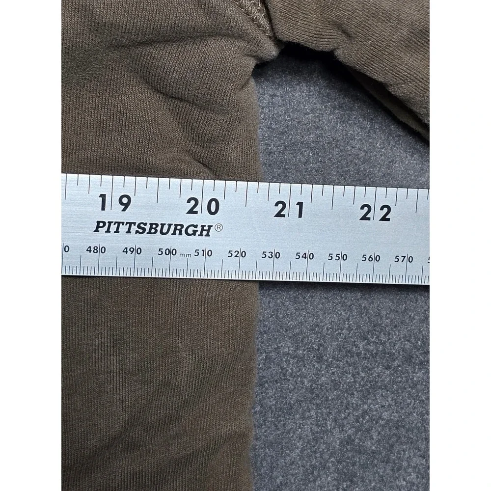 LL Bean Boys XL 18 Full Zip Sweater Jacket Hoodie‎ Sherpa Lined Brown Kids
